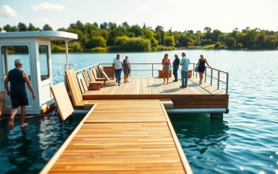 Comment Choisir Le Revêtement De Plancher Parfait Pour Un Ponton Flottant ?